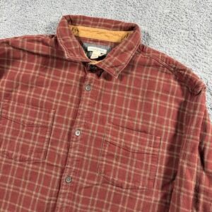 Carbon 2 Cobalt Effortless Cool Flannel Shirt Thick Shacket Plaid Size XLT Lined